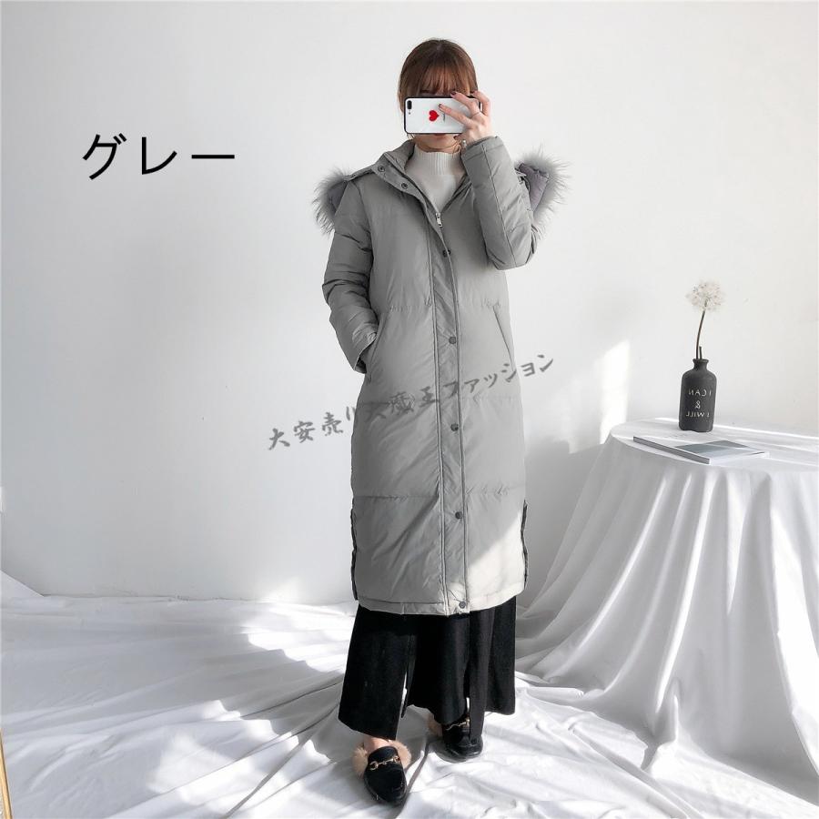 上品白ダウンコートレディースエレガント超ロングダウンジャケットフェイクファーフードコクーンゆったり Coat106 アウトドア用品 通販 Yahoo ショッピング