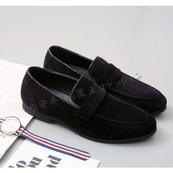 ローファースリッポンメンズ カジュアルモカシンスニーカー学生安いビジネスシューズ革靴黒スエードpu革靴 Shoes268 アウトドア用品 通販 Yahoo ショッピング