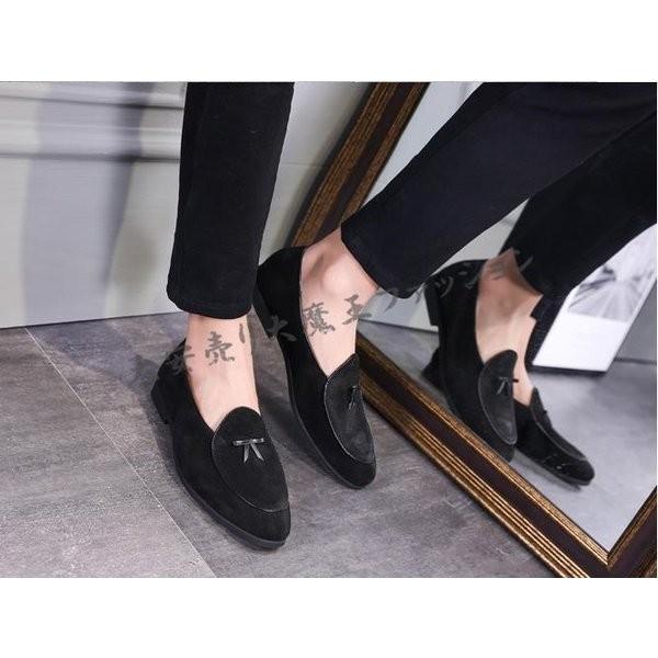 スエードローファーメンズ本革スリッポンビジネスシューズカジュアルドライビングシューズ革革靴タッセル紳士靴 Shoes323 アウトドア用品 通販 Yahoo ショッピング