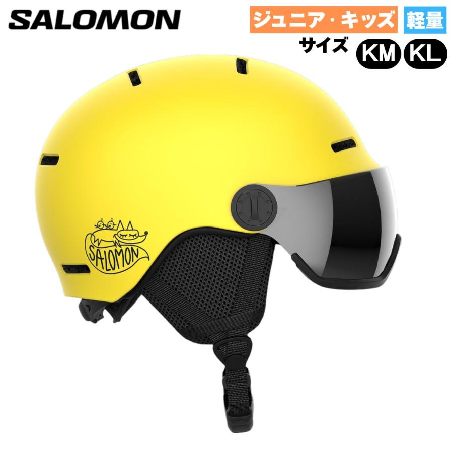 SALOMON（サロモン） キッズ ジュニア ヘルメット 全天候 スキー