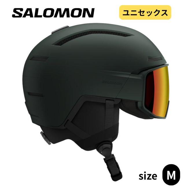 SALOMON（サロモン） スノーボード ヘルメット 男女兼用 ゴーグル装着
