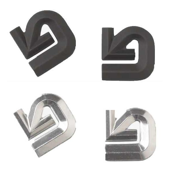 新品未開封 BURTON アルミニウム ロゴマット デッキパッド 2セット