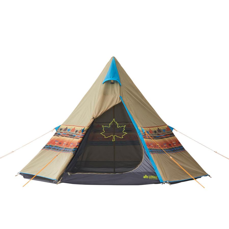 LOGOS ナバホTepee300シート&ターフセット LOGOS（ロゴス） ナバホ Tepee 300 セット-BB ワンポールテント