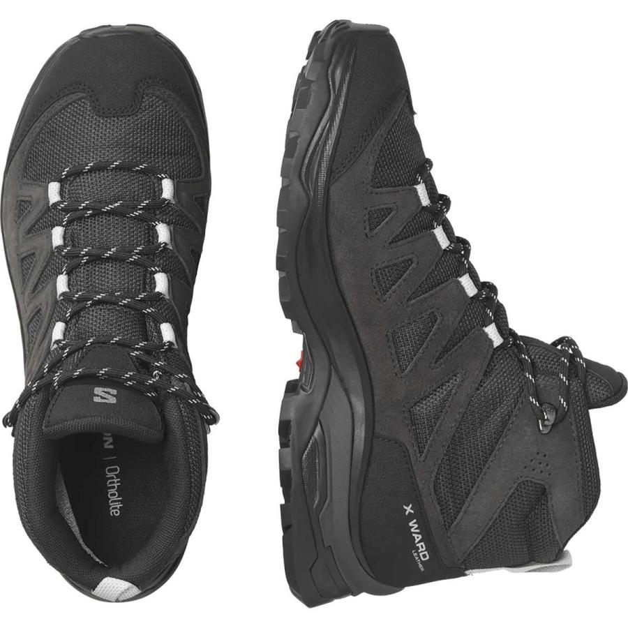 SALOMON(サロモン) L47181900 WOMENS X WARD LEATHER MID GTX W レザーハイキングブーツ｜sports｜06