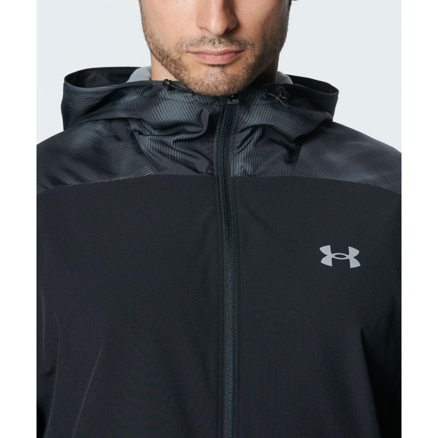 UNDER ARMOUR(アンダーアーマー) 1381345 メンズ UAトリコット ラインド ウーブン ジャケット｜sports｜04