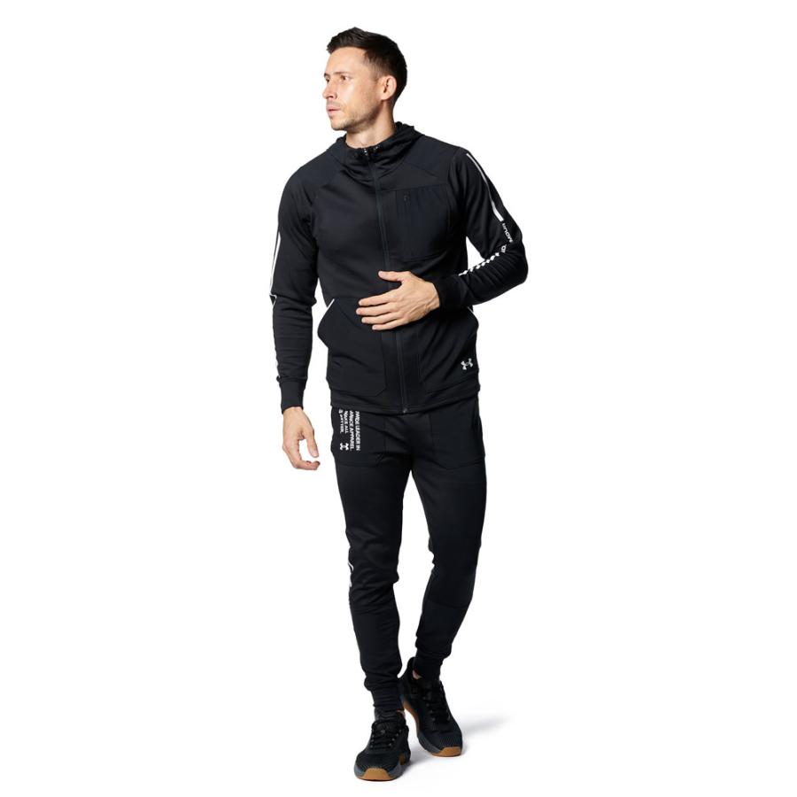 UNDER ARMOUR(アンダーアーマー) 1378380/1378377 メンズ UAアーマーニット フルジップ ジャケット ＆ ジョガー