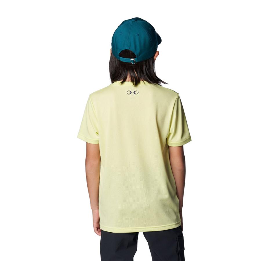 メール便OK UNDER ARMOUR(アンダーアーマー) 1384684 キッズ ジュニア UAテック スーパービッグロゴ ショートスリーブTシャツ 子供用｜sports｜02