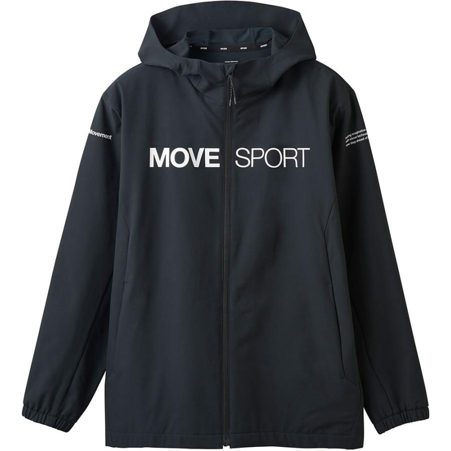 デサント DESCENTE ムーブスポーツ AIRY TRANSFER ライトウォーム フルジップフーディー（ユニセックス） DMMWJF12-BL DESCENTE（デサント） メンズ AIRY TRANSFER ライトウォーム