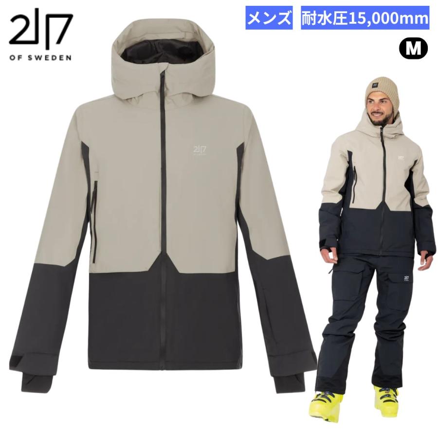 メンズ スキージャケット スノージャケット 防水 高機能 シンプル