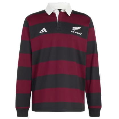 adidas（アディダス） ラガーシャツ 長袖 メンズ オールブラックス