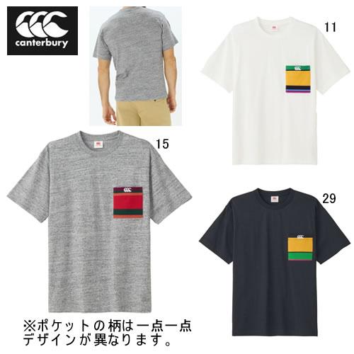 カンタベリー（Canterbury） 半袖 Tシャツ メンズ ストライプ ポケット