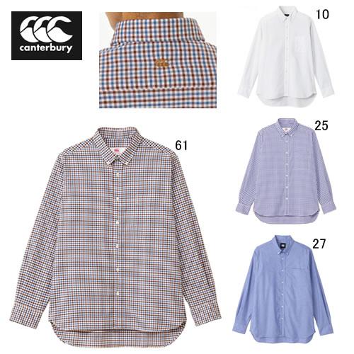カンタベリー（Canterbury） 長袖 ワイシャツ メンズ ロングスリーブ