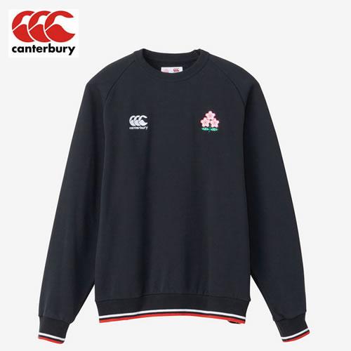 カンタベリー メンズ 長袖 スウェット カンタベリー CANTERBURY ジャパン スウェット クルー ラグビー 日本代表 ライセンス スポーツ 観戦 応援 ウェア RA43776 アウトレット セール カンタベリー（Canterbury） メンズ 長袖 スウェット ジャパン
