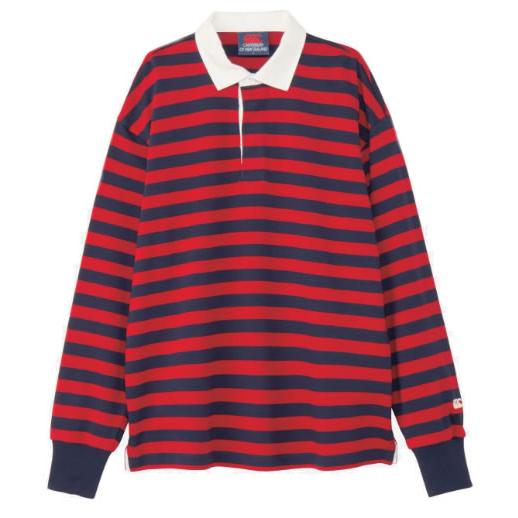 カンタベリー ラガーシャツ 長袖 襟付 メンズ canterbury ナロー カンタベリー ラガーシャツ 長袖 襟付 メンズ canterbury ナロー