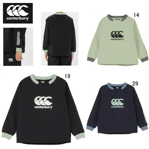 キッズ 長袖 ピステ ウェア カンタベリー CANTERBURY ジュニア プラクティス プルオーバー ラグビー トレーニング 子供服 RGJ725521 NEW セール カンタベリー（Canterbury） キッズ 長袖 ピステ ウェア ジュニア