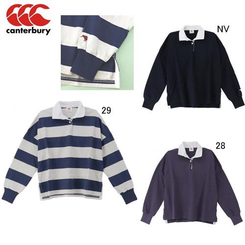 カンタベリー（Canterbury） レディス 長袖 ラガーシャツ ロング
