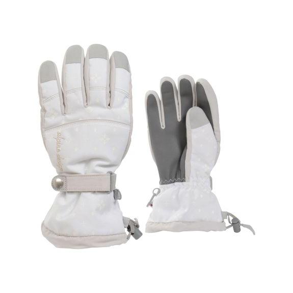 おしゃれ Alpine Design アルパインデザイン レディースウィンターオーバーグローブ Ad F19 017 004 Wht ウインター レディースグローブ レディース ホワイト