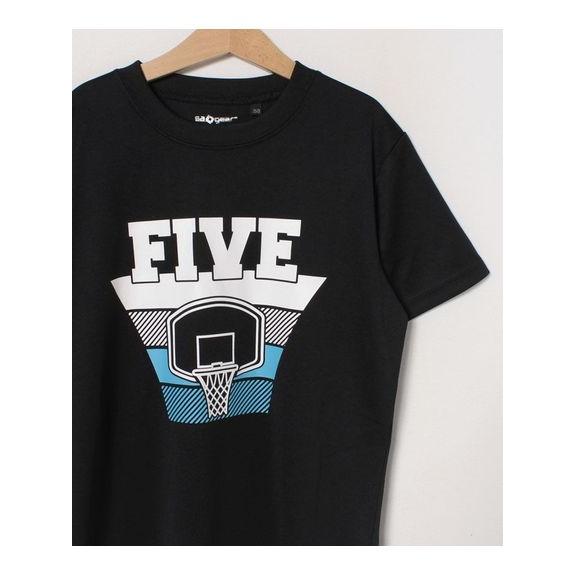 エスエーギア s.a.gear BOY半袖グラフィックTEE FIVE バスケットウェア Tシャツ｜sportsauthority｜04