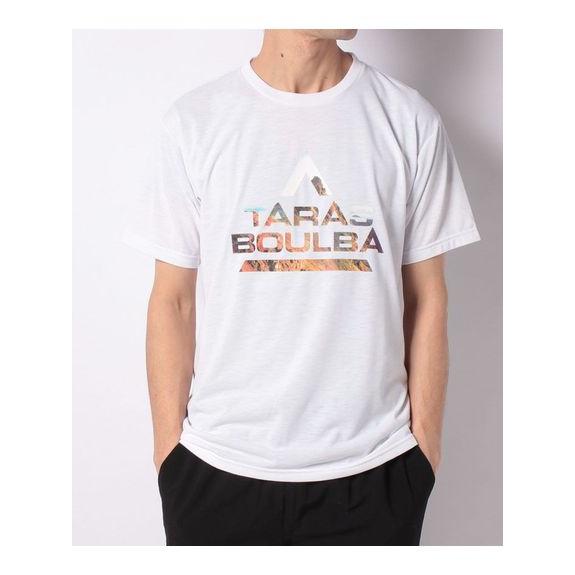 人気商品 Taras Boulbaタラスブルバ ドライミックス ロゴtシャツ Tb S 014 0 Wht ホワイト セール トレッキング アウトドア 半袖ｔシャツ メンズ