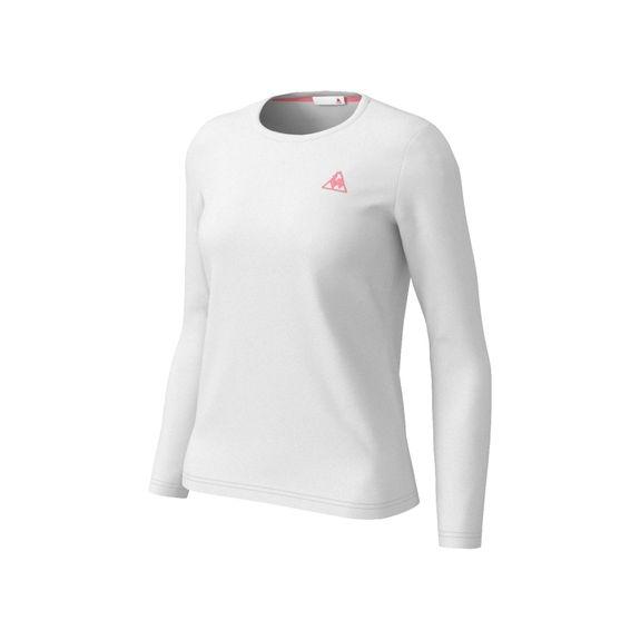 Le Coq Sportif ルコックスポルティフ 長袖シャツ Qmwpjb30zz Wht レディーススポーツウェア 長袖tシャツ レディース Wht スポーツオーソリティ Paypayモール店 通販 Paypayモール