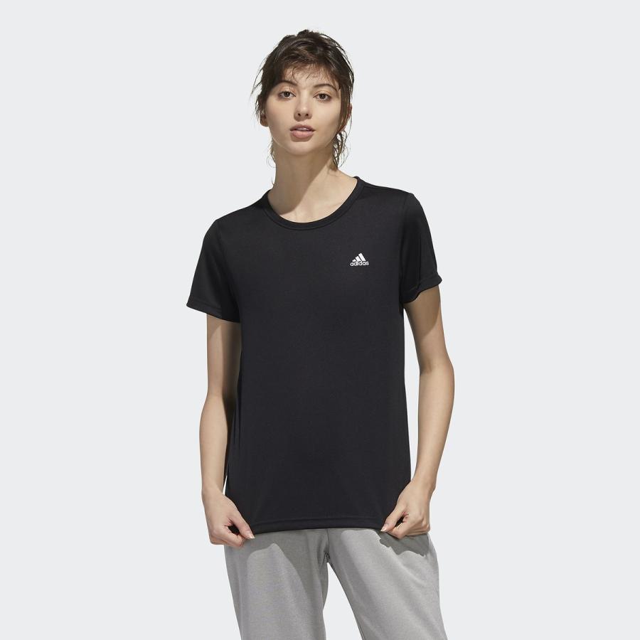 アディダス Adidas W Mh ワンポイント Tシャツ レディーススポーツウェア Tシャツ レディース ブラック Gun76 Fm5304 6342 スポーツオーソリティ Yahoo 店 通販 Yahoo ショッピング