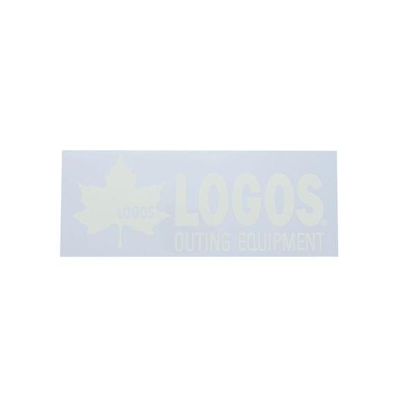 LOGOS ロゴス カッティングステッカー キャンピングアクセサリー ブランドのギフト 89001101 キャンプ用品 雑誌で紹介された