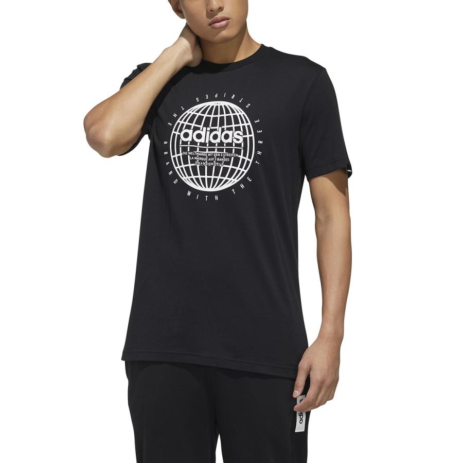Adidas アディダス M グラフィックtシャツ Gvb61 Fm6067 メンズスポーツウェア 半袖機能tシャツ メンズ ブラック ホワイト セール スポーツオーソリティ Paypayモール店 通販 Paypayモール