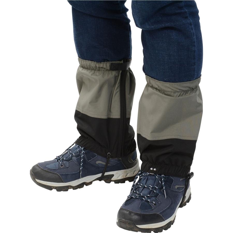 高価値セリー Alpine Design アルパインデザイン トレッキングショートスパッツ Ada Y 015 050 Blk トレッキング アウトドア スパッツ メンズ ブラックxチャコール 25cm2 1円 Washandlearn Us