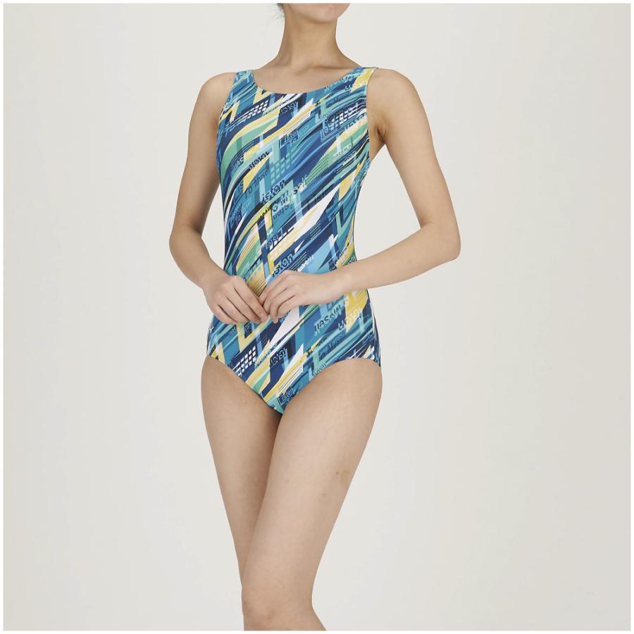 ファイナルバーゲン セール Mizuno ミズノ スイミング レディースフィットネス ワンピース ｕバック レディース ブルーグリーン N2ja 在庫有 R4urealtygroup Com