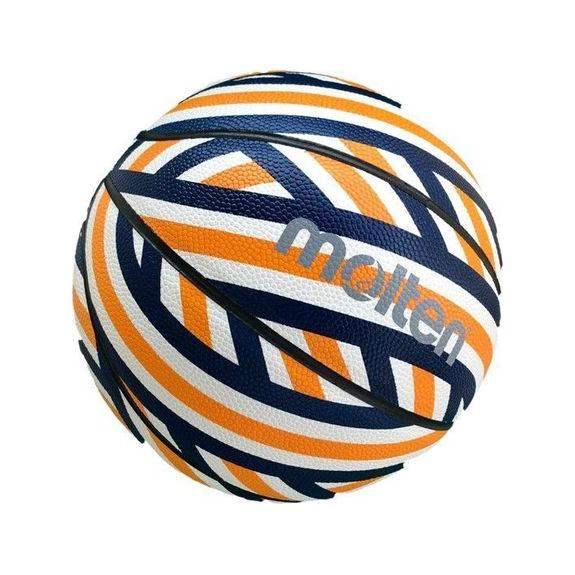 1386円 Web限定 Molten モルテン グラフィックレンジ バスケットボール 3rd 5号オレンジxネイビー B5f3602 On 5号ボール ジュニア オレンジ 5号