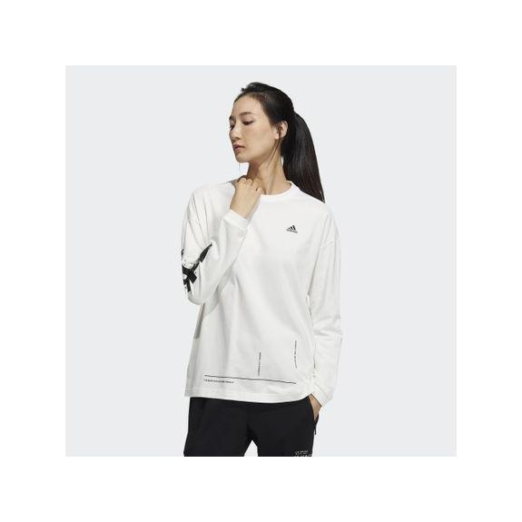Adidas アディダス ワード 長袖tシャツ Word Long Sleeve Tee Jko06 Gm8757 レディーススポーツウェア 長袖tシャツ レディース ノンダイド セール スポーツオーソリティ Paypayモール店 通販 Paypayモール