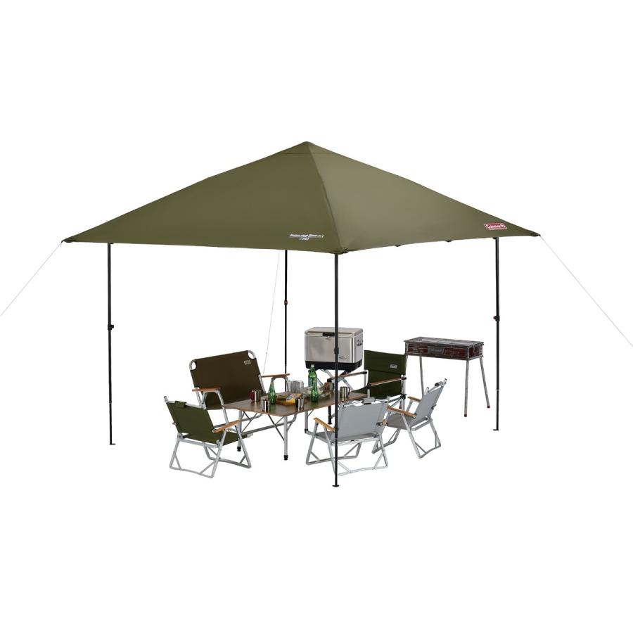 コールマンcoleman インスタントバイザーシェードii L オリーブ キャンプ用品 ファミリータープ オリーブ 送料無料 スポーツオーソリティ Paypayモール店 通販 Paypayモール