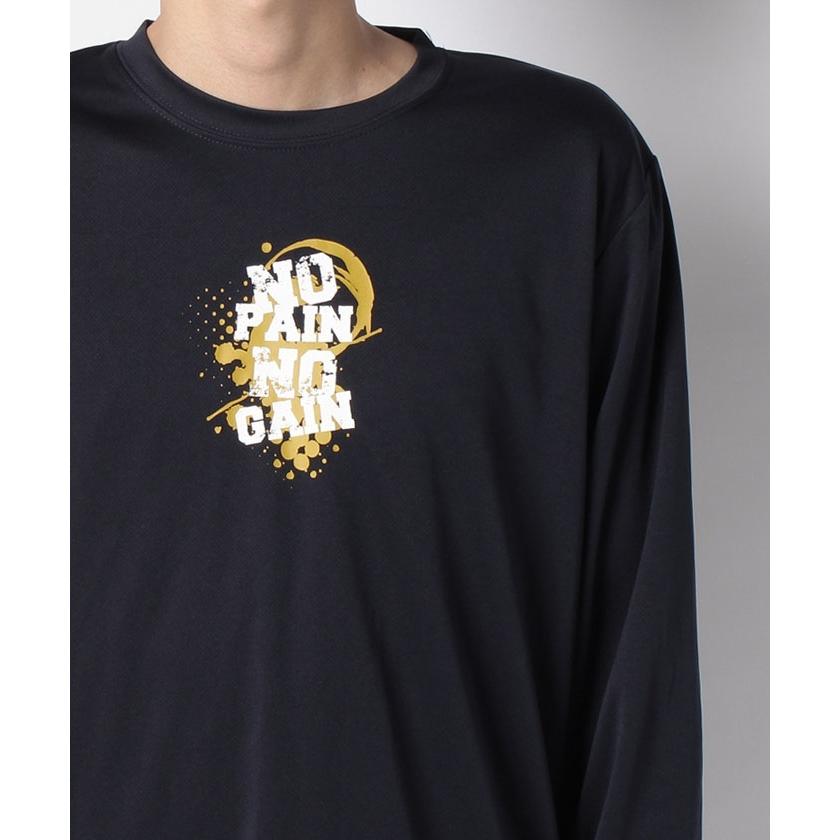 公式の店舗 バスケ ロングTシャツ ネイビー 長袖 Lサイズ バスケットボール Tシャツ ネイビー L