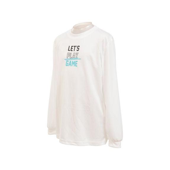 最大91%オフ! エスエーギア ジュニアバスケットウェア エスエーギア ジュニア21FWグラフィック長袖Tシャツ SA-F21-003-035 バスケットボール ジュニア 長袖Tシャツ ボーイズ ホワイト セール