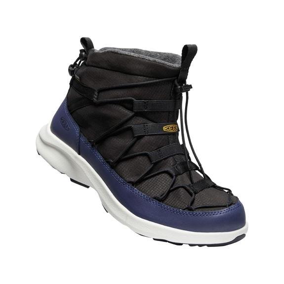 Keen 高評価なギフト キーン Uneek Snk Chukka Wp ユニーク スニーク チャッカ Blue Depths ウォータープルーフ 858円 トレッキングシューズ セー 11 メンズ Black