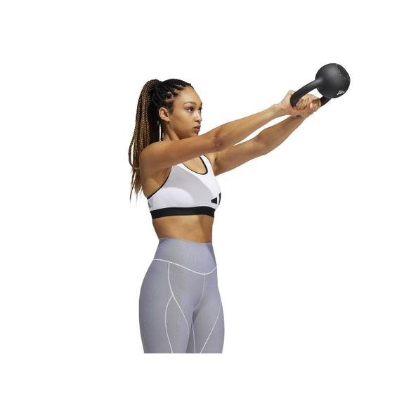 アディダス adidas W BT 3B LOGO BRA ミディアムサポート レディーススポーツウェア ワークアウトスポーツブラ レディース