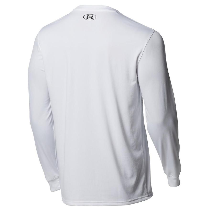 アンダーアーマー UNDER ARMOUR UA TECH BB BIG LOGO LS TEE バスケットボール メンズ 長袖Tシャツ メンズ 100 1368855 100|sportsauthority|02