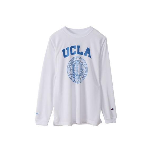 Champion チャンピオン UCLA PRACTICE LONG T-SHIRT C3-UB460 010 バスケットボール メンズ 長袖Tシャツ  メンズ ホワイト セール スポーツオーソリティ PayPayモール店 - 通販 - PayPayモール