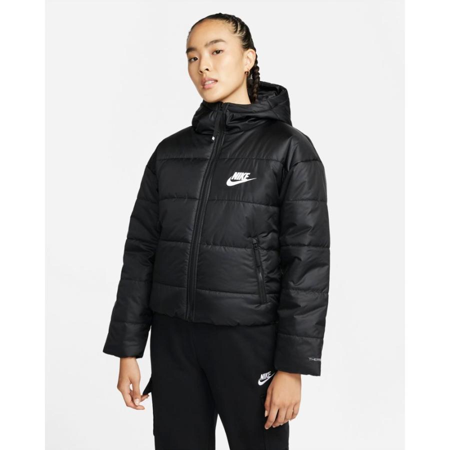 Nike ナイキ As Wnsw Tf Rpl Classic Hd Jkt Dj6996 010 レディーススポーツウェア アウター レディース Black Black White セール 送料無料 人気絶頂