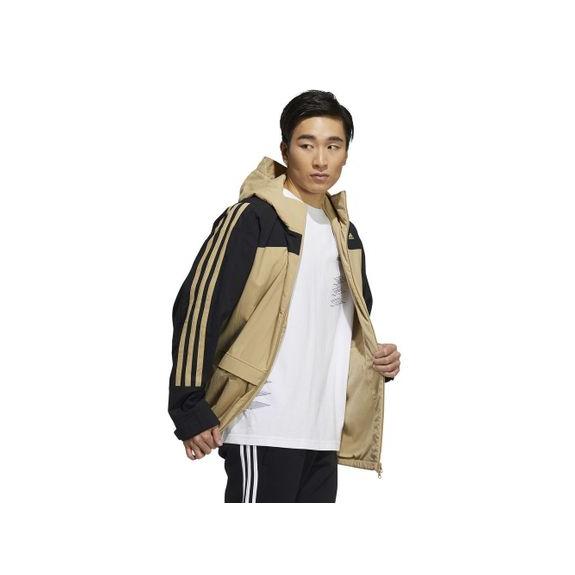 アディダス adidas M FUTURE ICON マウンテンパーカー M FI WOV PARKA メンズスポーツウェア ウインドアップ ジャケット メンズ ベージュトーン/ブラック... :67496620:スポーツオーソリティ !店 通販 Adidas シワ加工 ナイロンパーカー ランニングジャケット Lサイズ