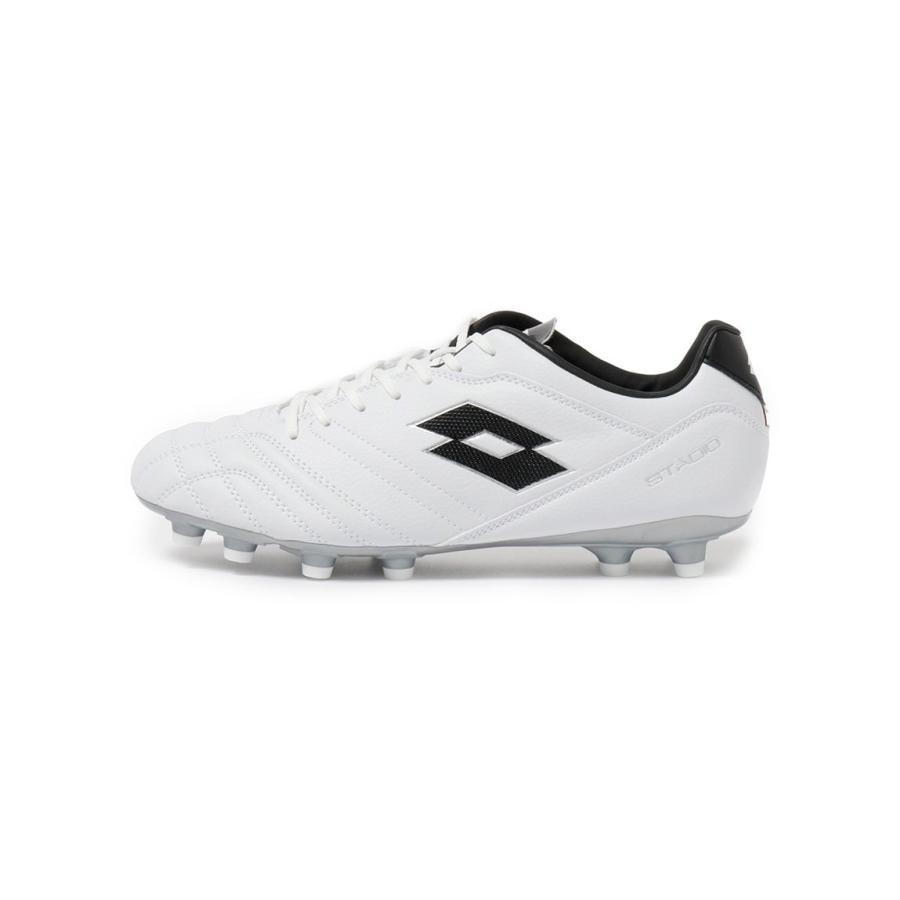 ロット LOTTO STADIO 700 III HG J サッカー スパイク メンズ ALL WHITE/ALL BLACK LO-Y22-002-022|sportsauthority|06