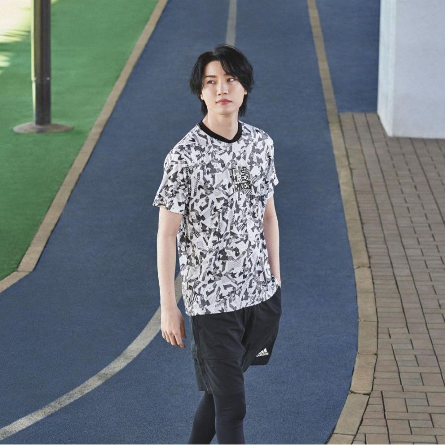 Adidas アディダス 桜田通さん着用アイテム Re Sport 総柄グラフィック 半袖tシャツ M Resport Aop Tee Us907 Hd0060 メンズスポーツウェア 半袖機能t スポーツオーソリティ Paypayモール店 通販 Paypayモール