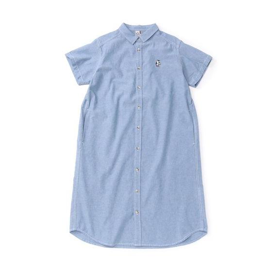 日本にのchumsチャムス Yarn Dyed Chambray S S S S Dress ヤーンダイド シャンブレー 半袖シャツ S S ドレス Ch18 1197 N035 トレッキング アウトドア 半袖シャツ レディース スポーツオーソリティ 店 通販 激安大特価高評価
