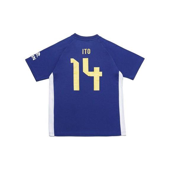 ジェイエフエー JFA KIRIN×サッカー日本代表 プレーヤーズTシャツ 伊東純也 14 KIDS 140 日本代表 ウェア｜sportsauthority｜03