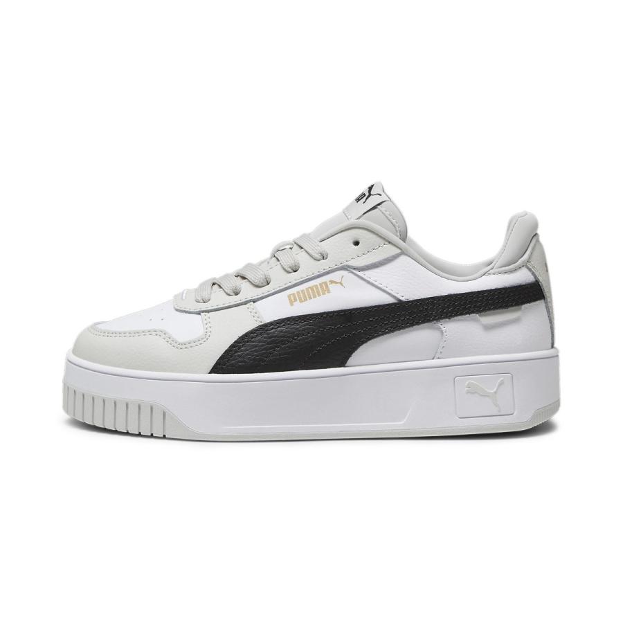 プーマ PUMA キャリーナ ストリート シューズ カジュアル レディース プーマ ホワイト/プーマ ブラック/グラシアル グレー 38939012 送料無料｜sportsauthority｜02