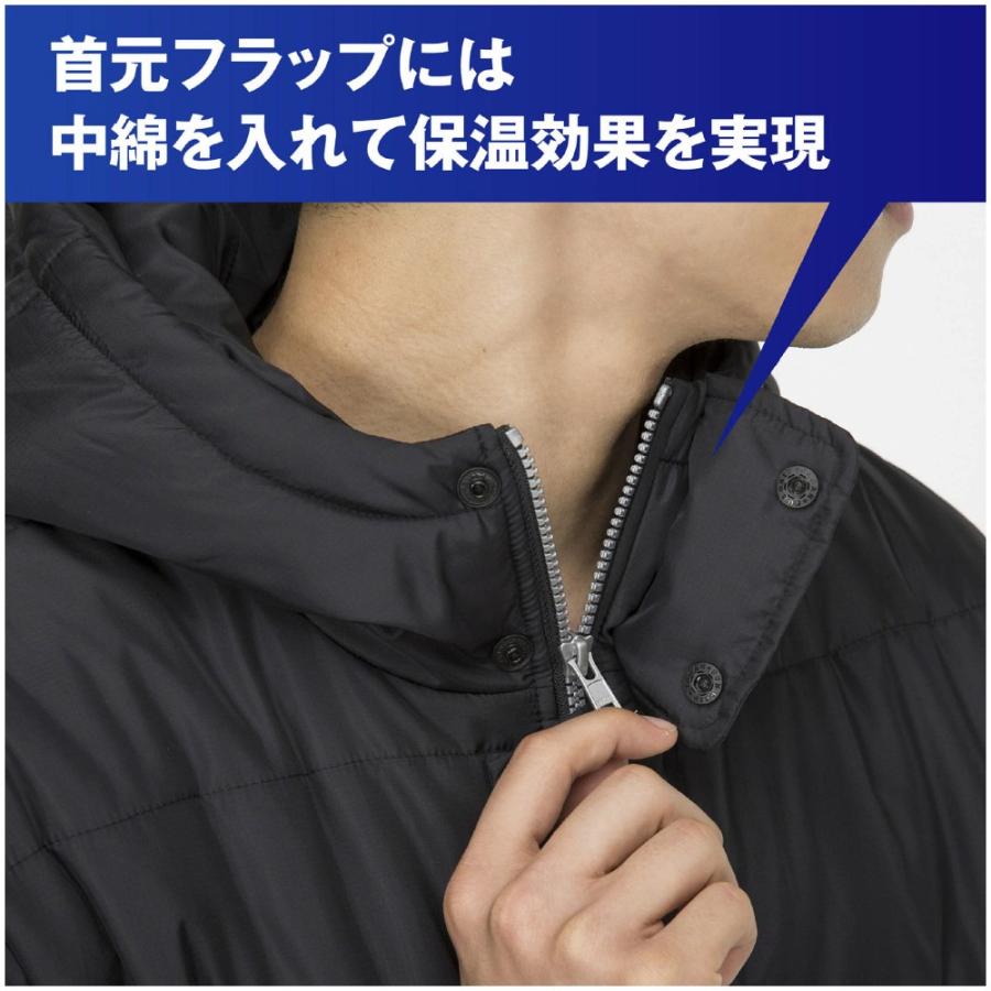 ミズノ MIZUNO 中綿ロングコート メンズスポーツウェア 中綿ジャケット メンズ ブラックxブラック 32ME166309 送料無料｜sportsauthority｜03