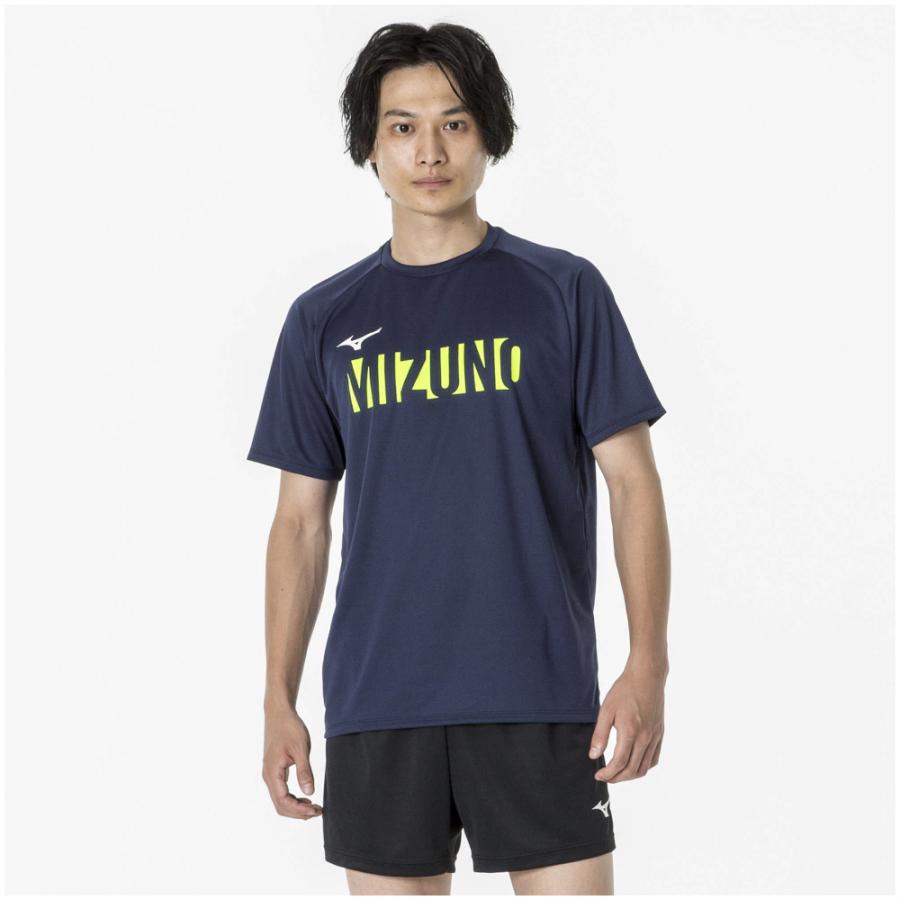 ミズノ MIZUNO ゲームシャツユニセックス 卓球 ネイビー 82JAA11114｜sportsauthority｜03