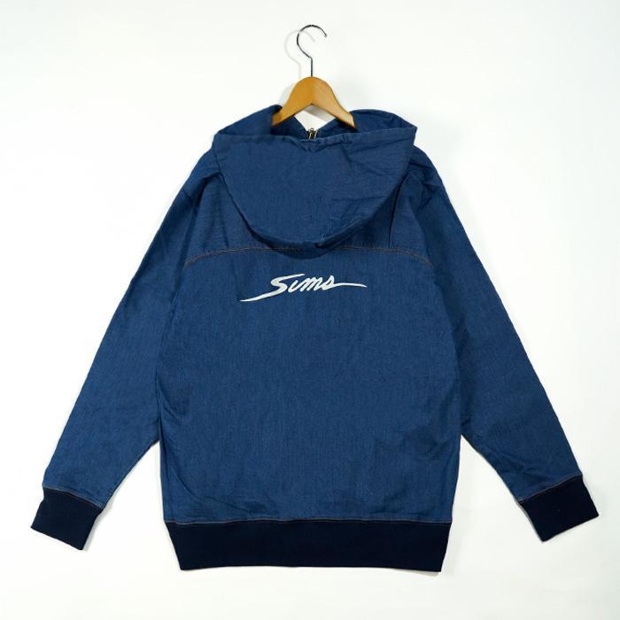 SIMS SKATE STYLES シムス スケート スタイル NATAL DESIGN x SSS DENIM SWEAT PARKA スケートスタイル フーディー 長袖｜sportsbomber｜03