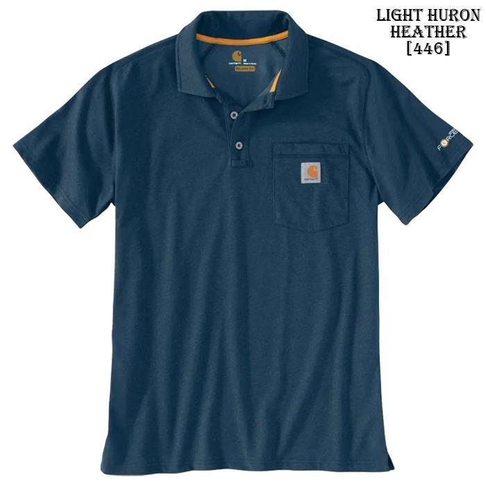 Carhartt（カーハート） ポロシャツ CARHARTT FORCE COTTON DELMONT POCKET POLO T-SHIRT ...