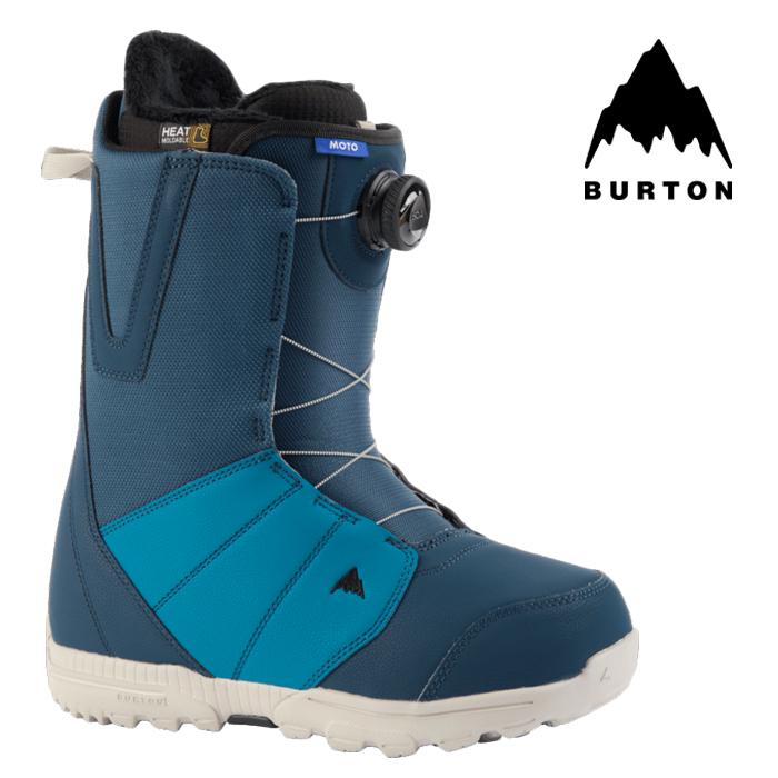 日本正規品 バートン スノーボード ブーツ モト ボア ワイド BURTON MOTO BOA WIDE Blues MEN'S 男性 メンズ